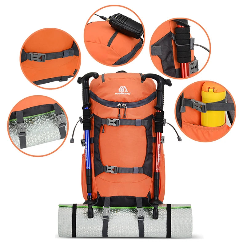 Hydration Backpack for Hiking Running Cycling Biking Oudoor Sports Travel Bag Men Women Camping Climbing Mountaineering Backpack