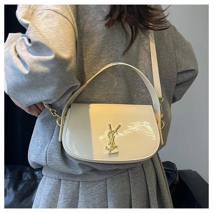 Luxury Small Batch Designer Tote Bag Women Versatile Crossbody Shoulder Bag High Quality Leatherlike Casual Daypack Minimalist