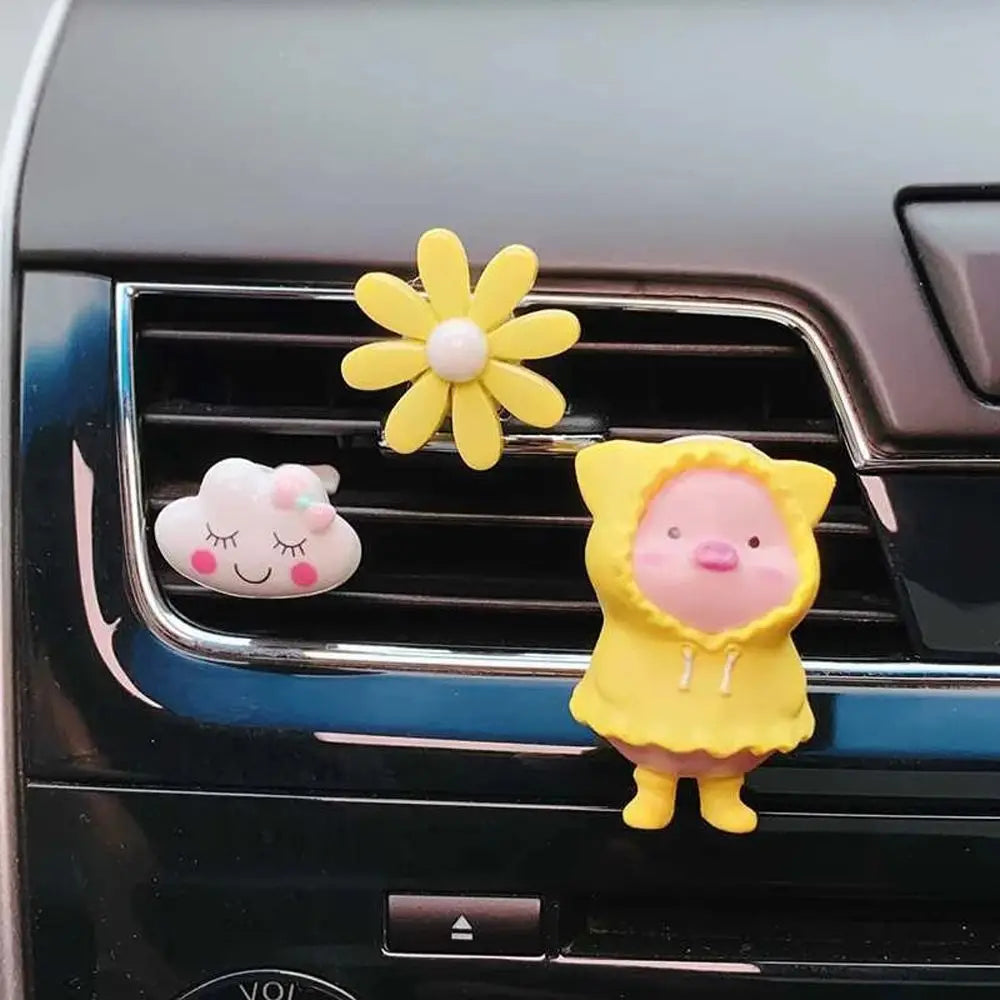 Diffuser Car Decor Car Air Vent Freshener Outlet Aroma Diffuser Air Outlet Aromatherapy Clip Car Air Freshener  Clip