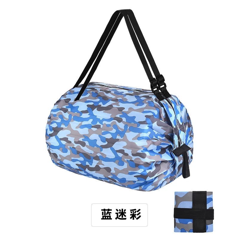 Women Shopper Bag Japanese Large Folding Tote Bag Travel Organizer Eco Shopping Bags Lady Market Bag Mujer Foldable Pouch Bolsos