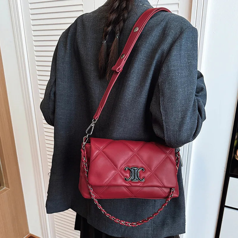 2025 Women’s Premium Light Luxury Shoulder Bag — New Foreign-Style Exquisite Design, Lightweight Large-Capacity & Versatile