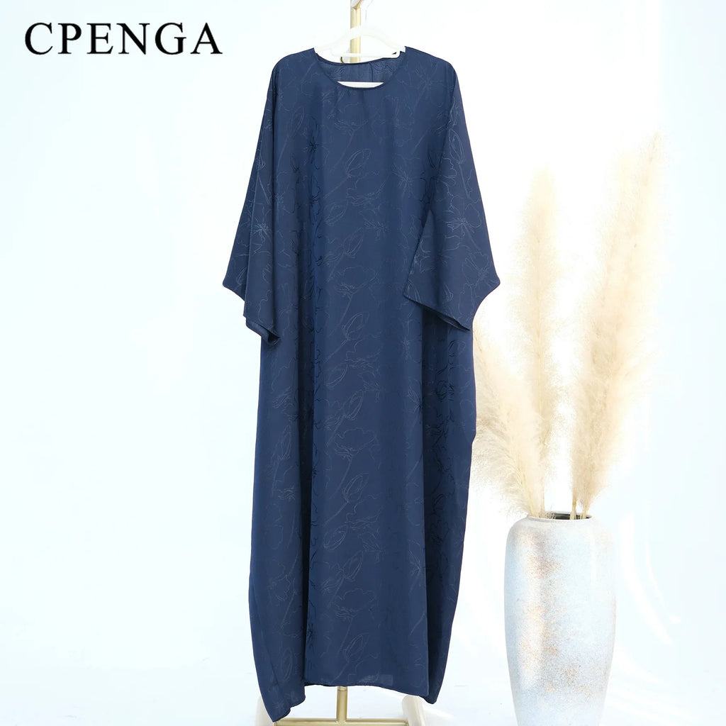 Luxury 2 Piece Muslim Outift Sets for Women Ramadan Dubai Hijab Abaya Dress Islamic Party Kaftan Robe Elegant Turkey Gown 2025