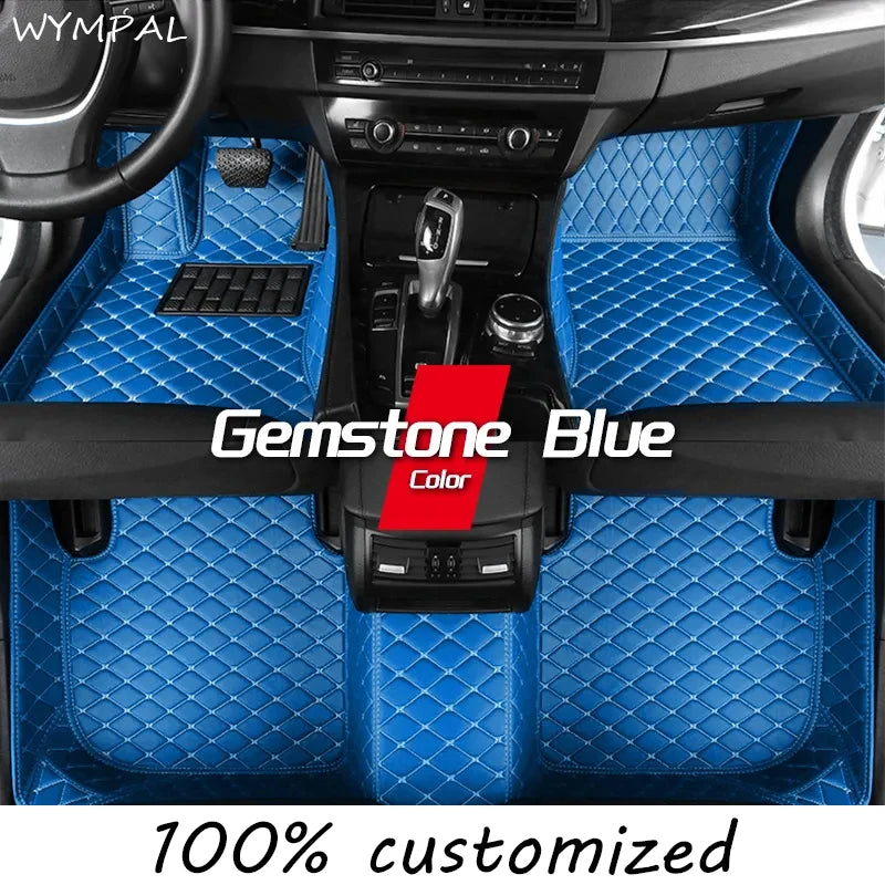 Custom Car Floor Mat for Audi A6 C7 Sedan sportback Allroad Avant 2007 2008 2009 2010 2012 2013 2014 2015 2016 2017 2018 styling