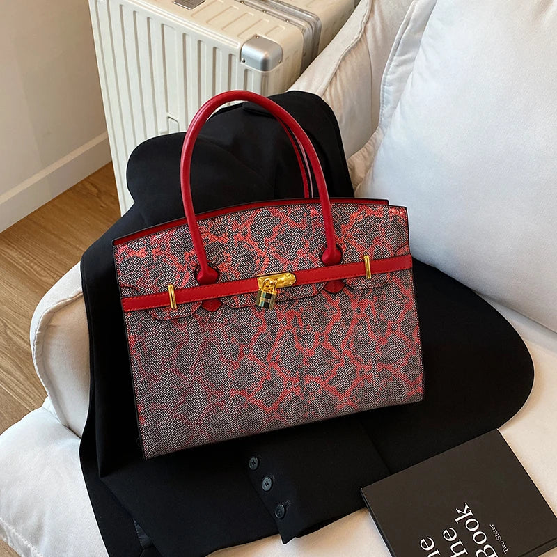 Vintage Opulent Heritage Women Shoulder Bag Luxury Leather Crossbody Bag High End Tote