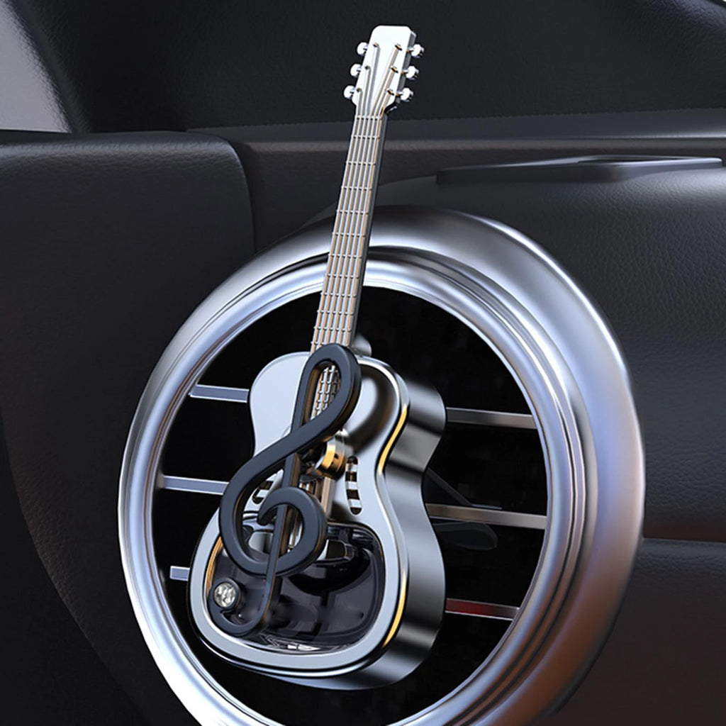 Car Aromatherapys Clip Guitar Shape Freshener Vent Mount Fragrances Diffuser Perfumes Scent Diffuser Dispenser Car Interior Deco
