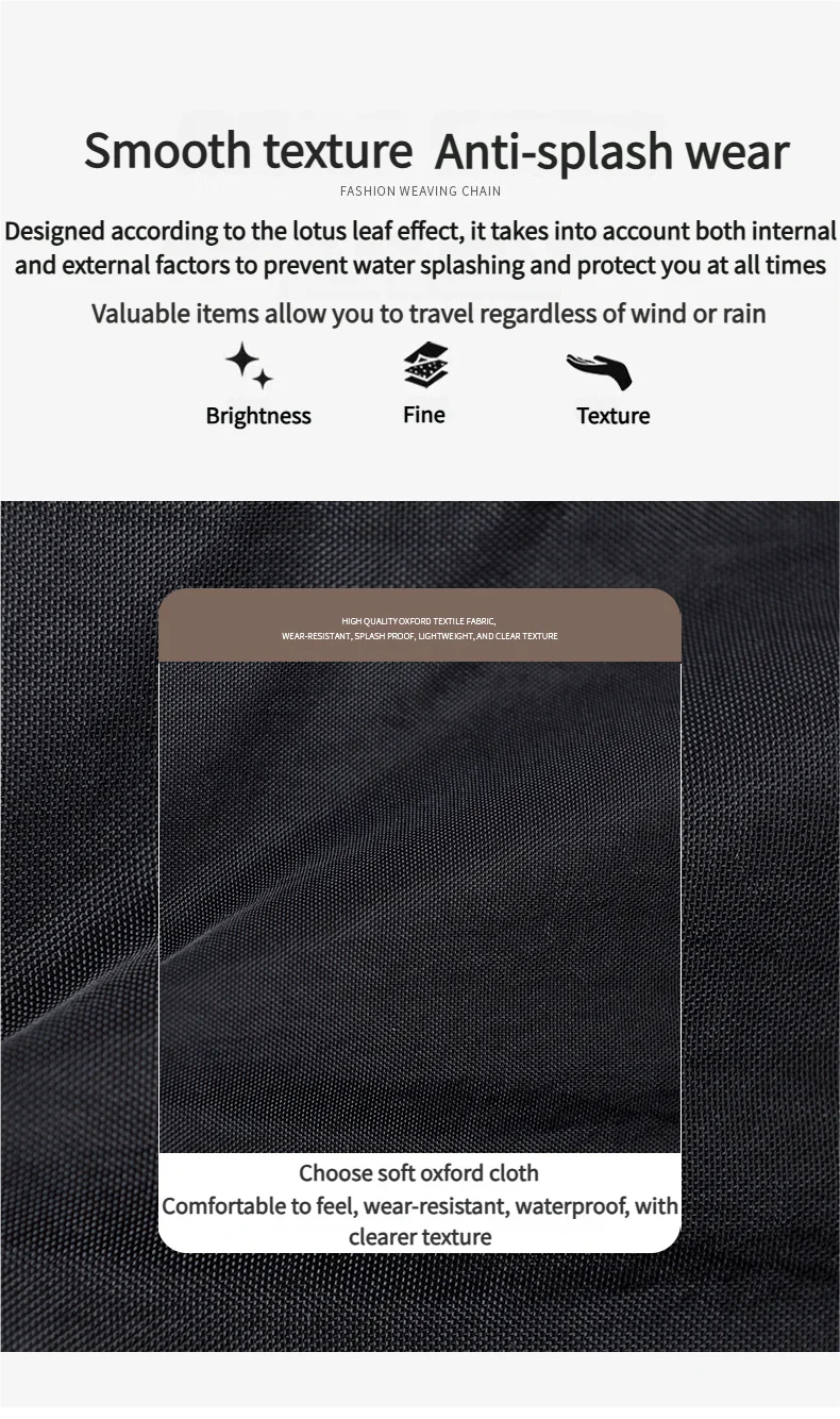 Luxury Bag Women Oxford Crossbody Bag Large Capacity Multi Pocket Wear Resistant Female Shoulder Bag Wallet for Women Men