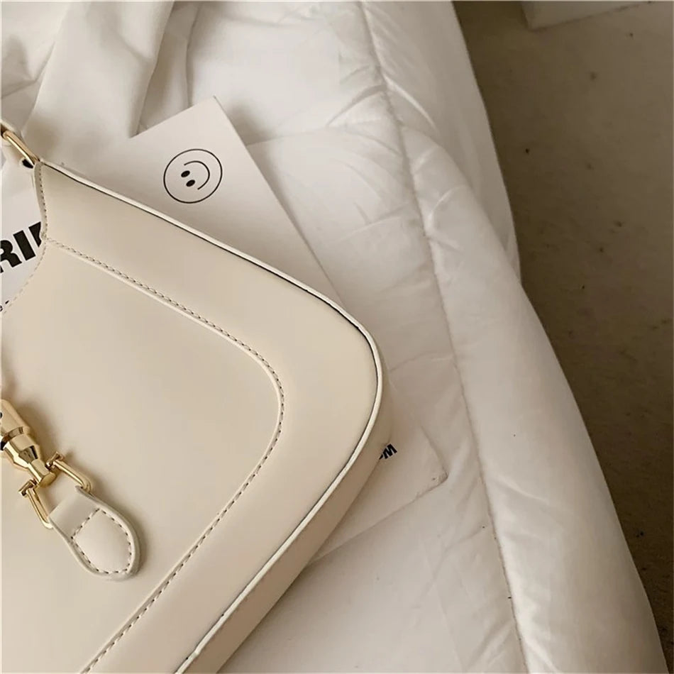 Luxury Brand Purses and Handbag Top End Quality Designer Leather Shoulder Crossbody Bag for Women 2022 Fashion Underarm Girl Sac