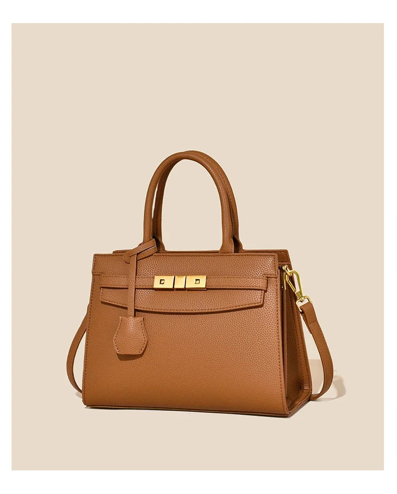 Classic Elegant Ladies Shoulder Bag From Luxury Brand In Premium Leather Famous Designer Popular Messenger