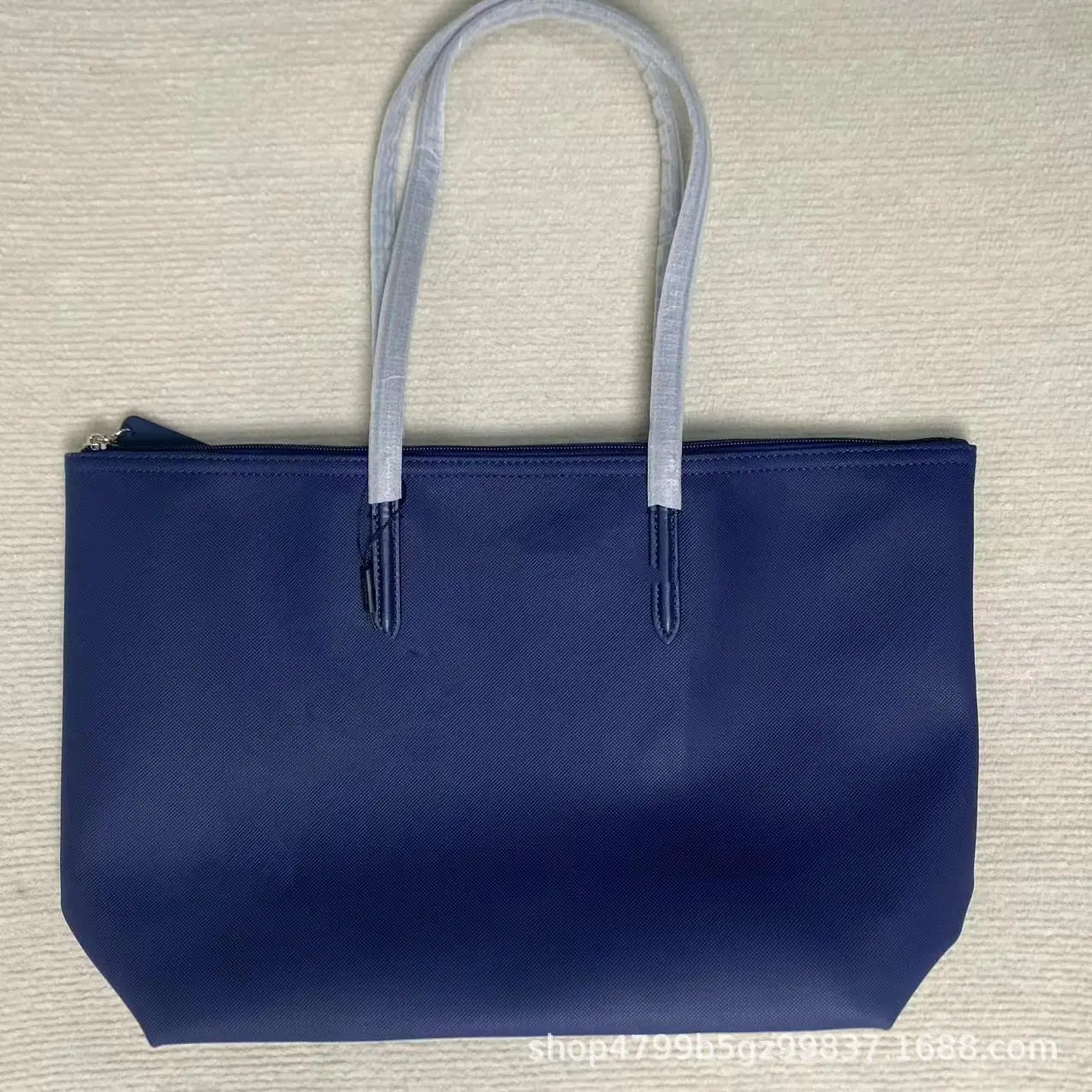 French Fashion Large Capacity Tote Bag Convenient Shoulder Bag Women Commuter Bag Pure Color Handbag Bucket Shape Daily Match