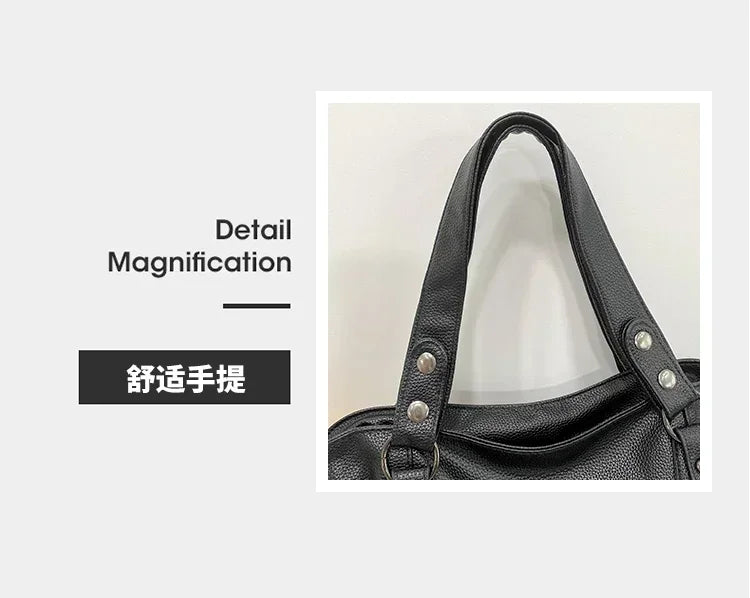 Female Hobo Handbag Large Capacity Shoulder Bags Big Stylsih Tote Bag Ladies Soft Leather Hobos Messenger Bags Women Shopper Bag