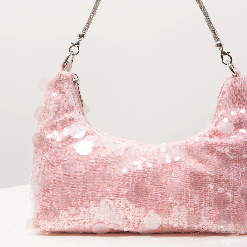 Luxury Sequin Bag，Concert Shoulder Bags，Prom Bag Dresses for Women，Bag for Women Elegant，Wedding Items，Party Bag（Random Pattern）