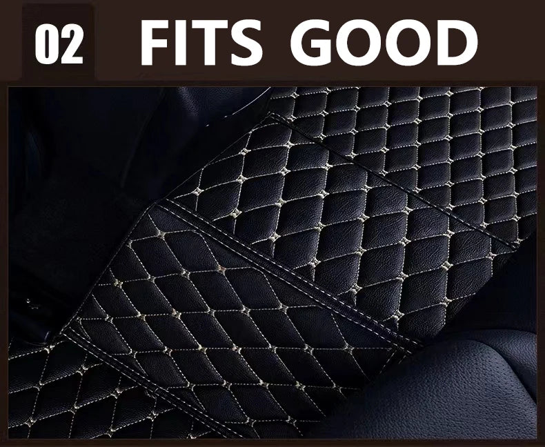 Custom Car Floor Mat for Audi A6 C7 Sedan sportback Allroad Avant 2007 2008 2009 2010 2012 2013 2014 2015 2016 2017 2018 styling