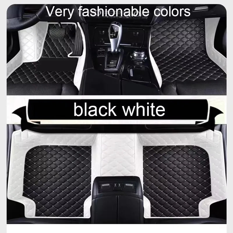 Car Floor Mats For Ford Fiesta Mk6 Mark VI Mk7 WS WT WZ 2009~2016 Anti-dirt Pads Car Carpet Non-slip Auto Rug Car Accessories