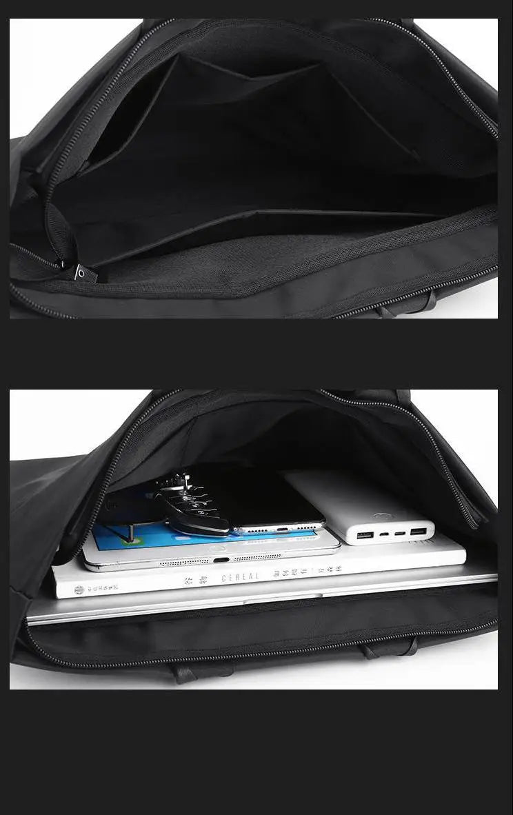 Business Men's Briefcase Business Document Information Kit Laptop Handbag Gift Advertising Computer Bag