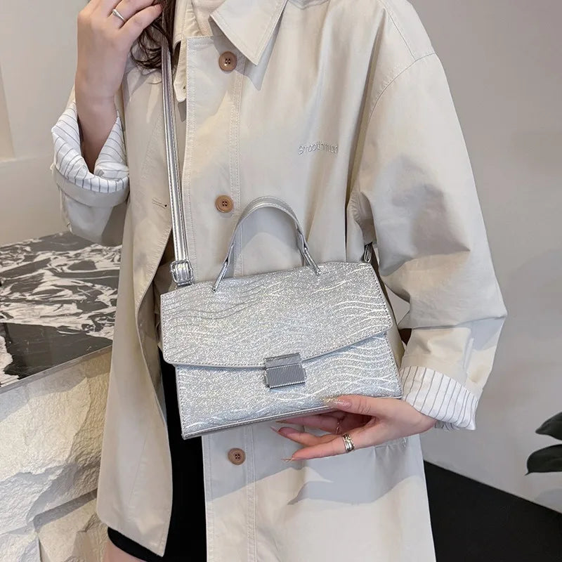 ‌2025 New Luxury Handbag - Crossbody/Shoulder Purse, Premium Leather Square Bag for Women, Stylish & Versatile Daily Accessory