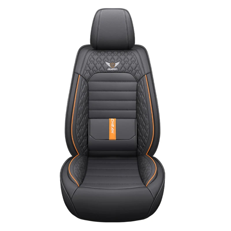 Ultra-Comfy & Durable Full-Wrap Leather Car Seat Covers – Premium Craftsmanship, All-Season, Universal Fit for Most Vehicles
