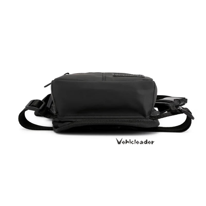 New Nylon Men Drop Leg Bag Fanny Pack Motorcycle Riding Casual Shoulder Cross Body Thigh Male Hip Belt Waist Bags Cafe Racer
