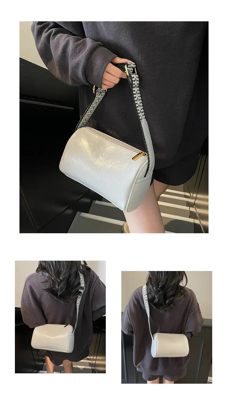 Luxury Brand Famous Designer Women's Tote Bag Elegant Leather Classic Crossbody Messenger Popular Ladies