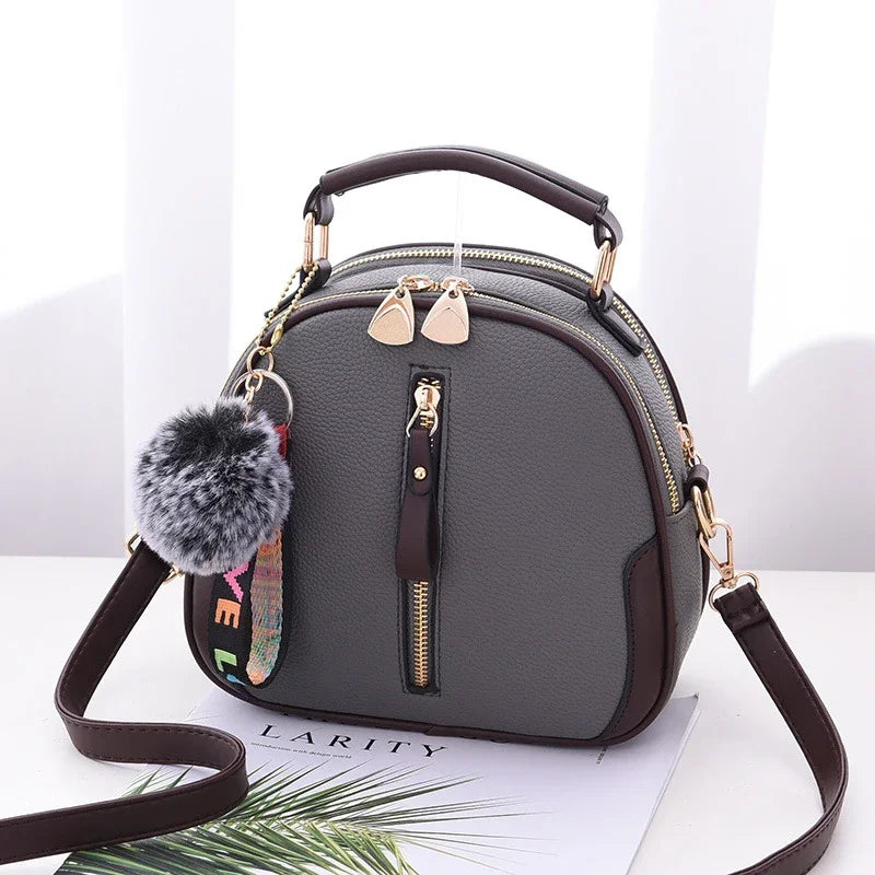 Luxury Handbags Women Bags Designer PU Leather Solid Color Messenger Bag Fashion Shoulder Crossbody Bags Girls Tassen Tote