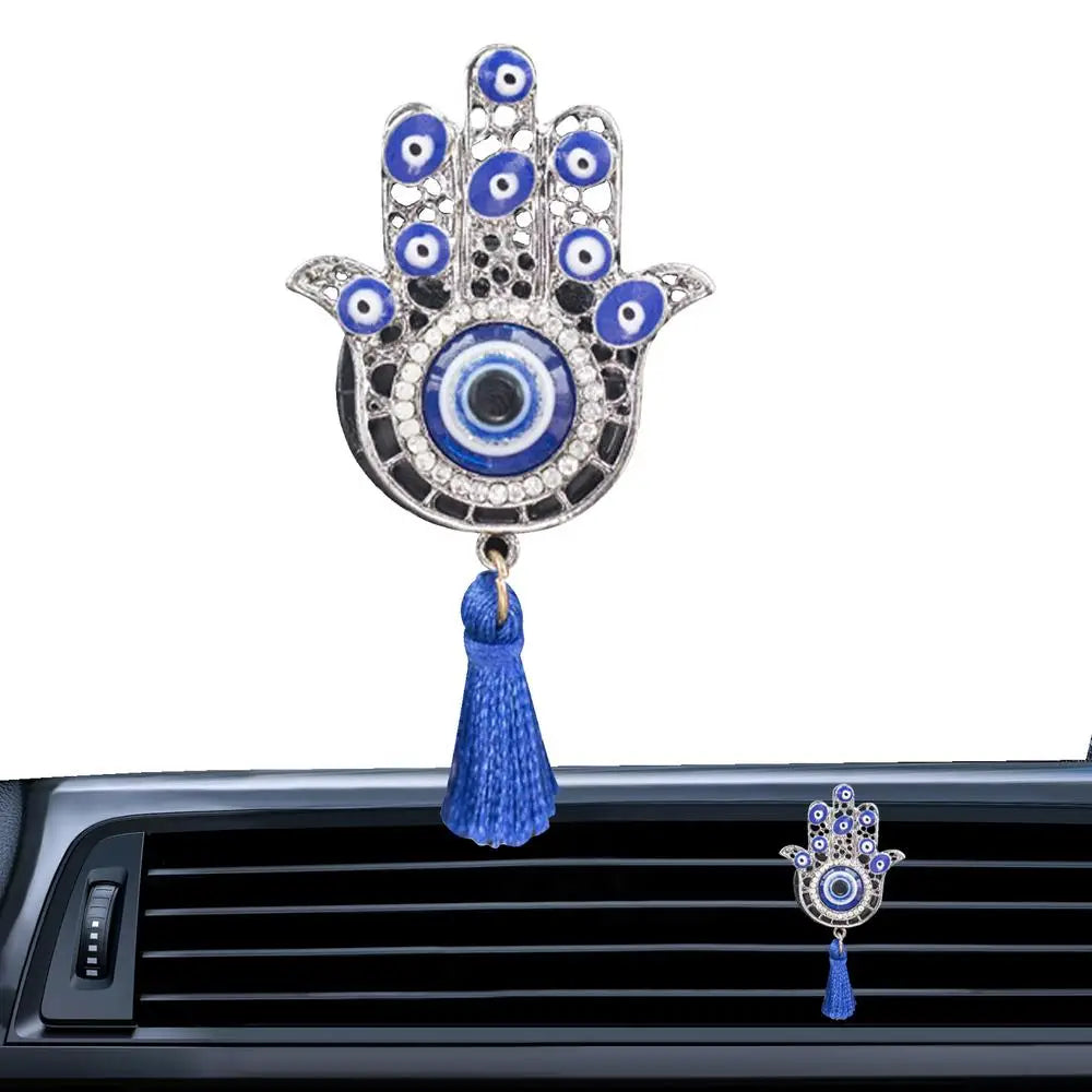 Aromatherapy Diffuser Vent Clip Devil's Eye Auto Air Vent Air Freshener Clip Mysterious And Fashionable Interior Decor