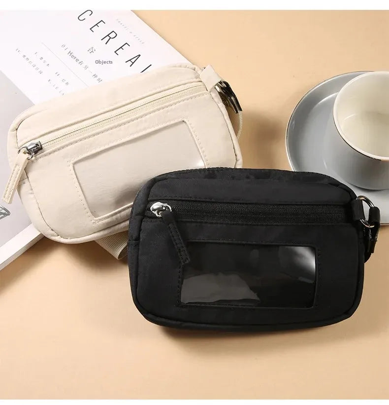 New Multi-Functional Waist Bag with Wrist Strap Handheld Diagonal Crossbody Outdoor Sports Polyester Waterproof Chest Bag