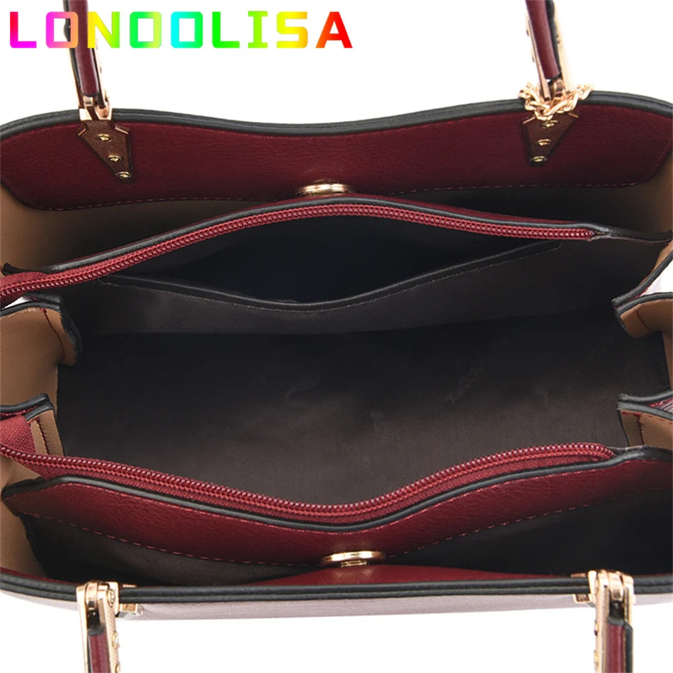 Luxury Soft Leather Handbag Women's Bag 2022 Trend Designer 3 Layers Shoulder Crossbody Sac Ladies Large Capacity Messenger Tote