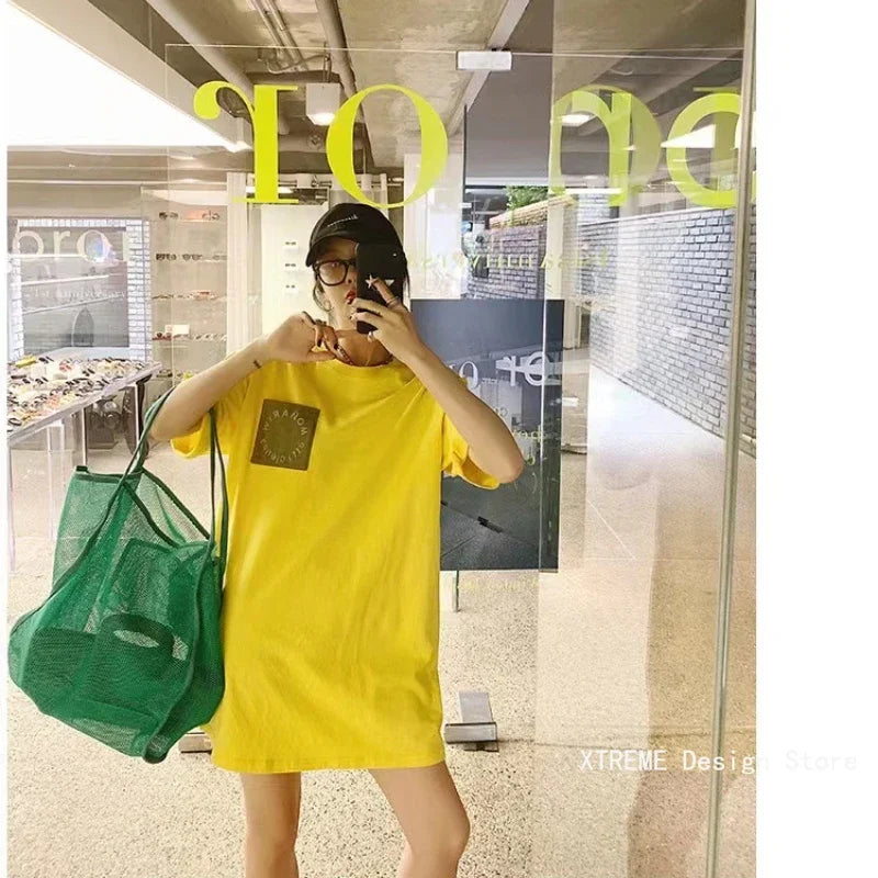 Beach Bag Large Capacity Shopping Bag Transparent Mesh Reusable Fashion Portable Travel Organizer Eco-Friendly Storage Bag