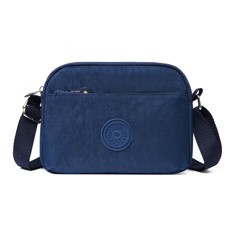 Luxury Bag Women Oxford Crossbody Bag Large Capacity Multi Pocket Wear Resistant Female Shoulder Bag Wallet for Women Men