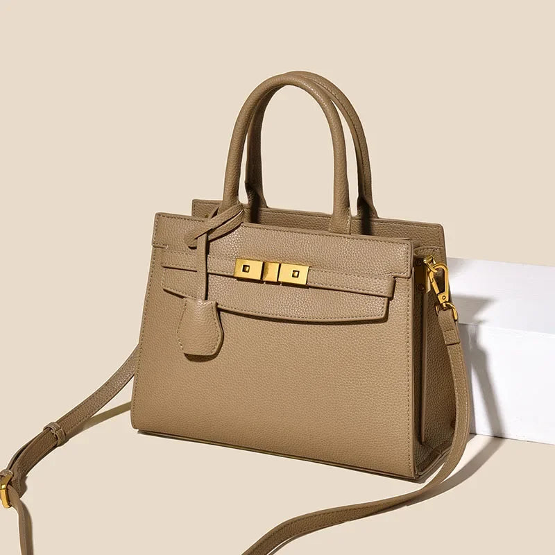 Classic Elegant Ladies Shoulder Bag From Luxury Brand In Premium Leather Famous Designer Popular Messenger