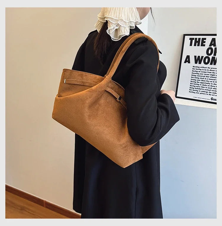 Fashion Large Capacity Tote Bag 2025 New Concise Versatile High Quality Women's Shoulder Bags Trend Commute Underarm Women's Bag