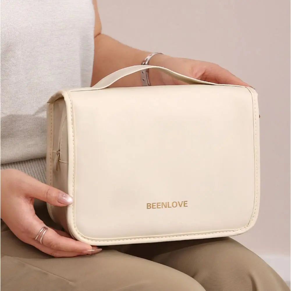 Clutch Bag Nylon Makeup Bag Waterproof Multifunctional Large Cosmetic Bag Large Capacity Skincare Storage Dust-proof Storage Bag