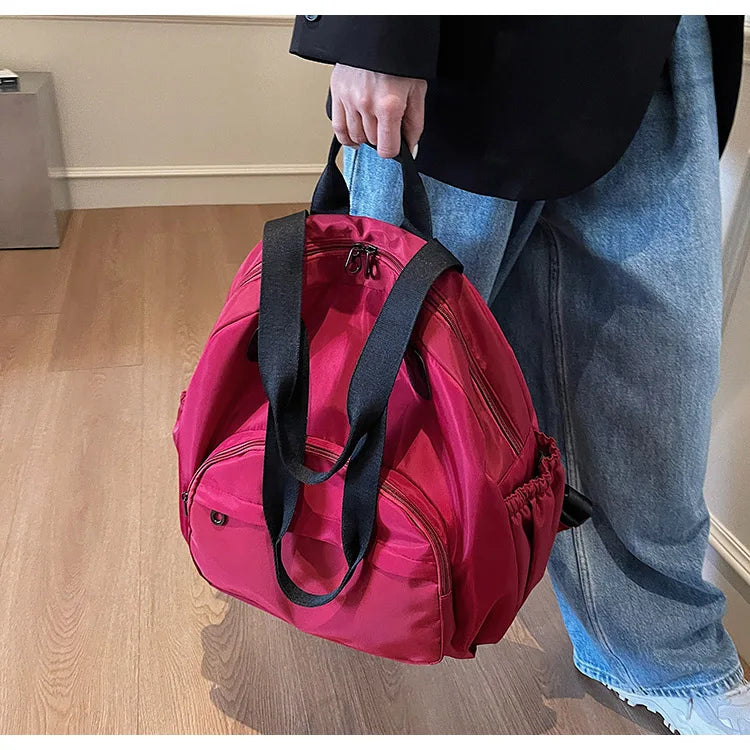 2025 New Leisure Trendy Light Luxury Handbag oulder Bag Korean Japanese Sle Multi-Use Lazy Wind Dual-Purpose Bapa