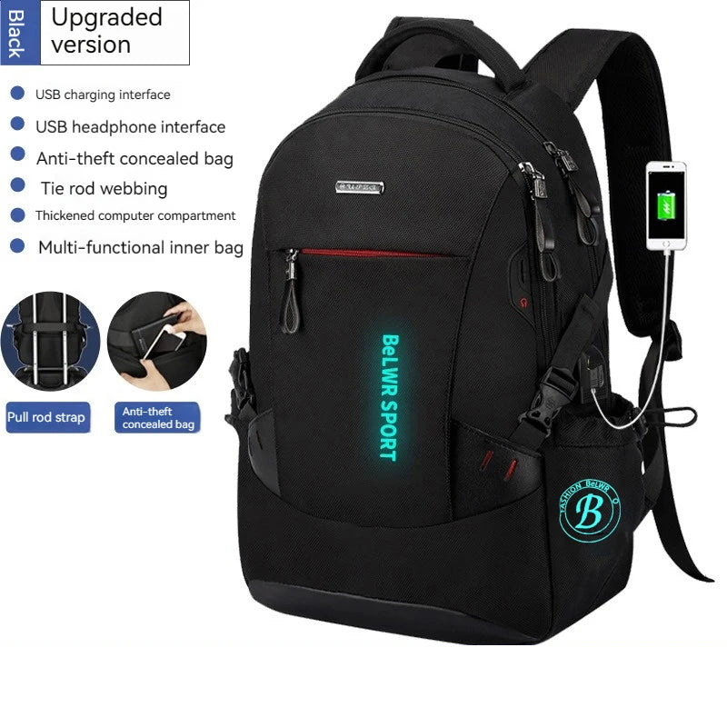 Backpack Primary School Middle School Students High School Bags Large Capacity Ultra-light Load Reduction Outdoor Travel Busines
