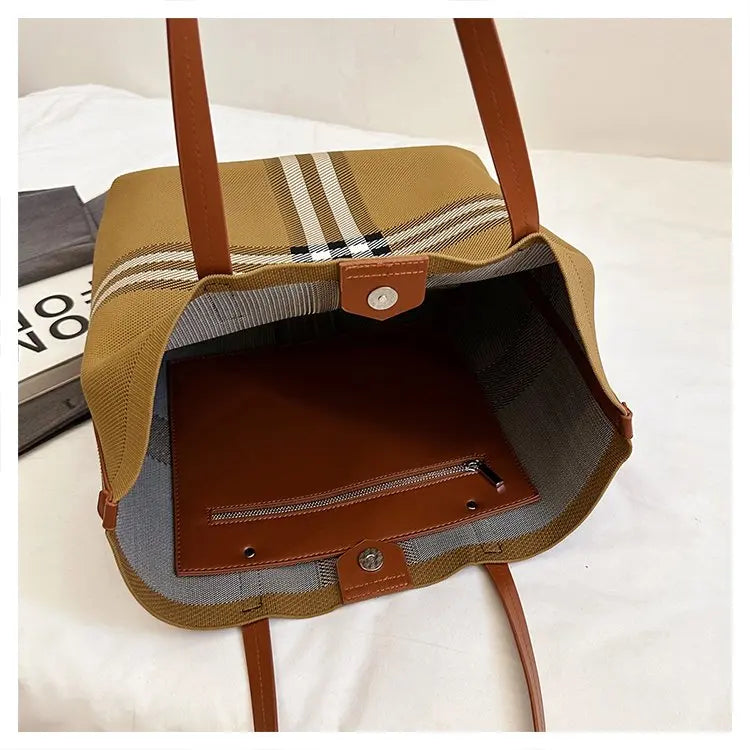 Luxury Designer Leather Shoulder Bag For Women Elegant Crossbody Handbags Ladies Tote Purse Classic Fashionable Brand