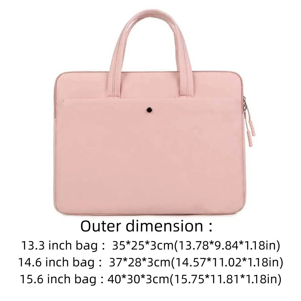 Travel Bag With Handle Portable Laptop Bags Lightweight Waterproof Laptop Case Ultra Thin Multi-Layer Notebook Sleeve Travel