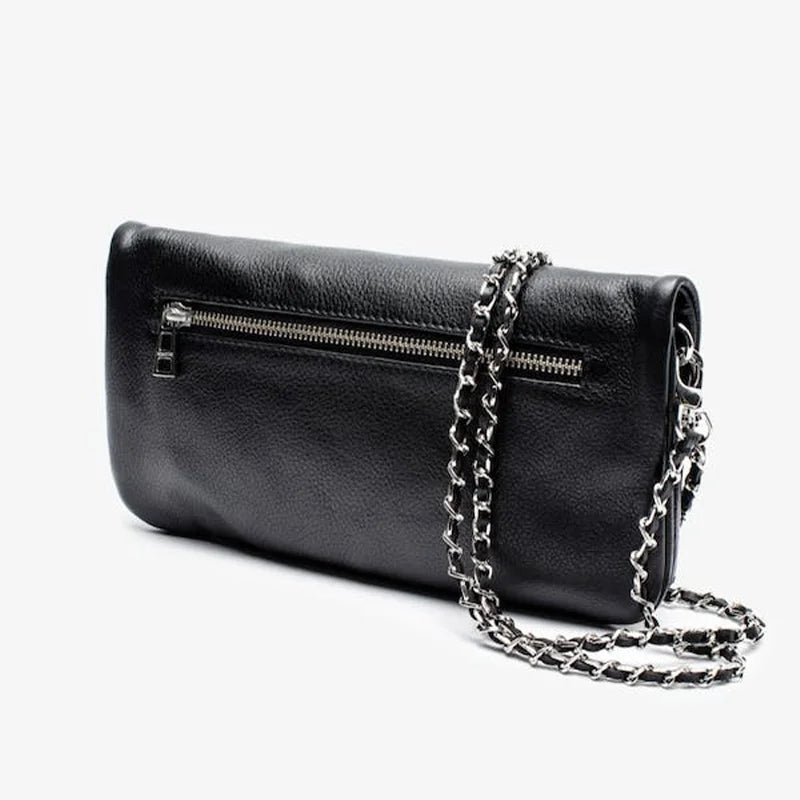 2025 New Fashion Women Wing Bag Classic Black Single-shoulder Envelope Zadigent Bag Luxurious Design Chain Crossbody Ladies Bag