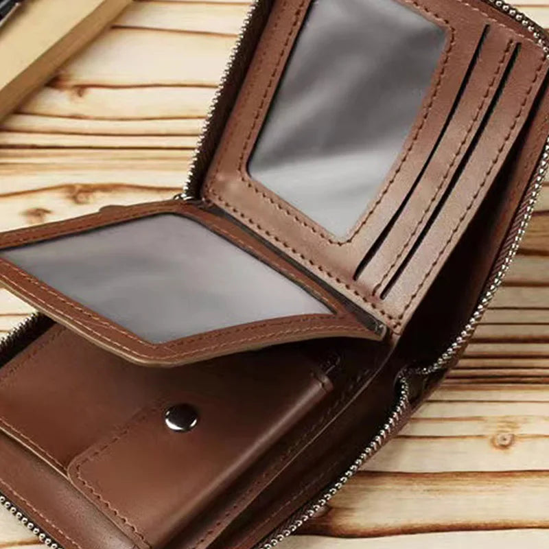 Men's and women's wallets are convenient to carry and can be stored in pocket bags or card holders. They are made of PU material