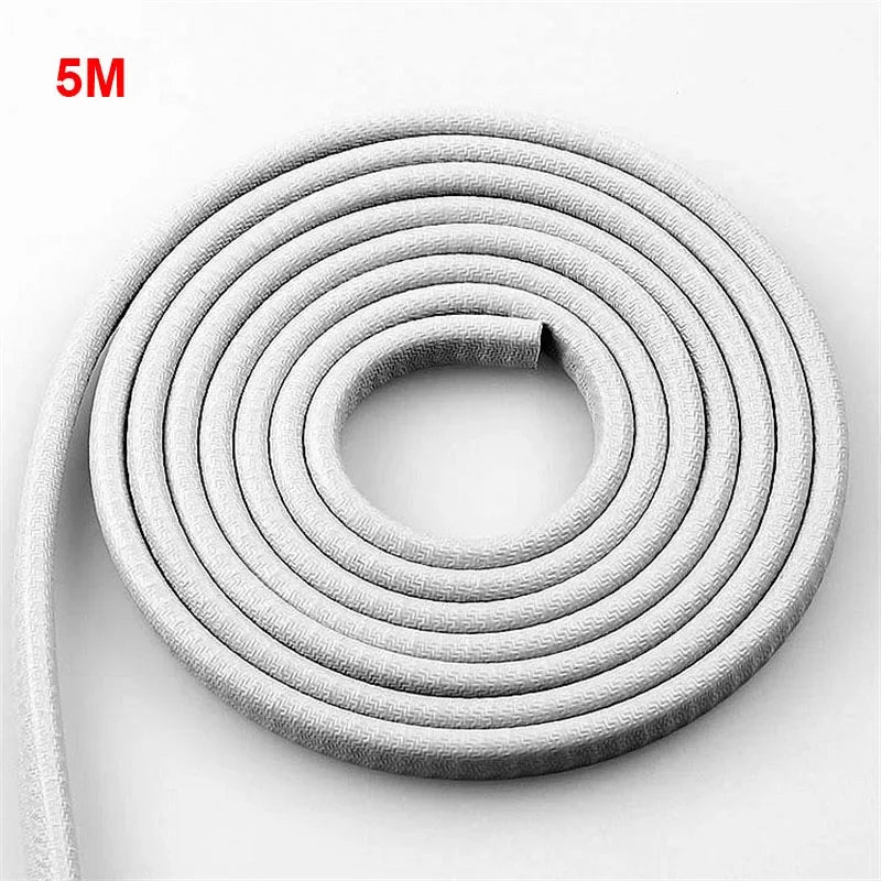 Car Door Protector Edge  With Steel CarstylingScratch Strip Guard Trim Automobile Door Noise reduction Anti Collision Protection