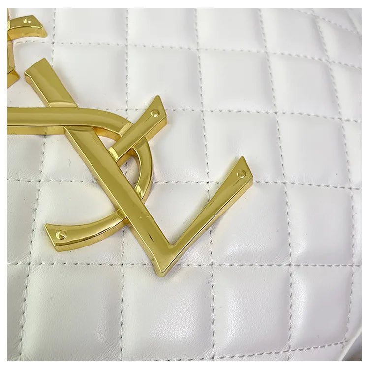 2025 New Women's Tote Bag Diamond Quilted Mother Daughter Purse, Retro Handheld Shoulder Bag, Spacious & Stylish, Casual/Office