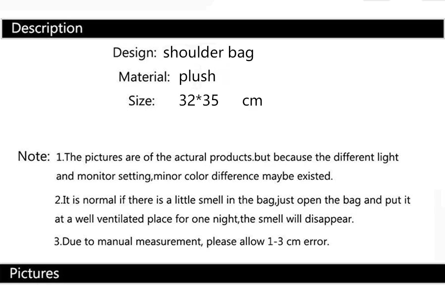 Small Hobo Handle Bags for Women Shoulder Bags Designer Furry Purse and Handbags Fashionable Cute Female Plush Bag