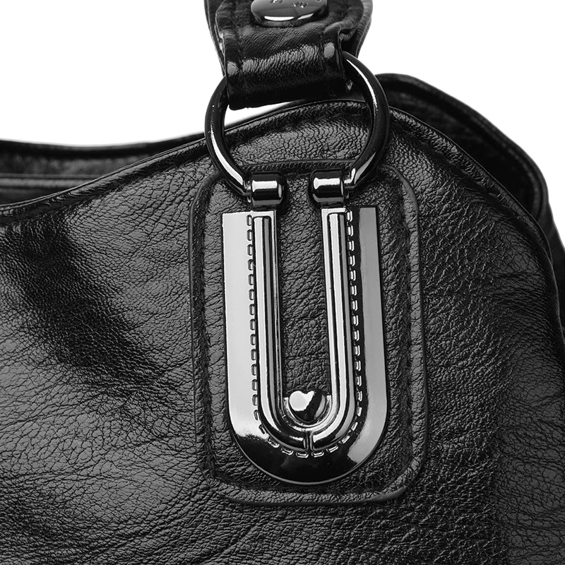 Luxury Handbags 3 Layers Large Capacity High Quality Designer Handbags Soft Leather Ladies Shoulder Crossbody Bag for Women Sac