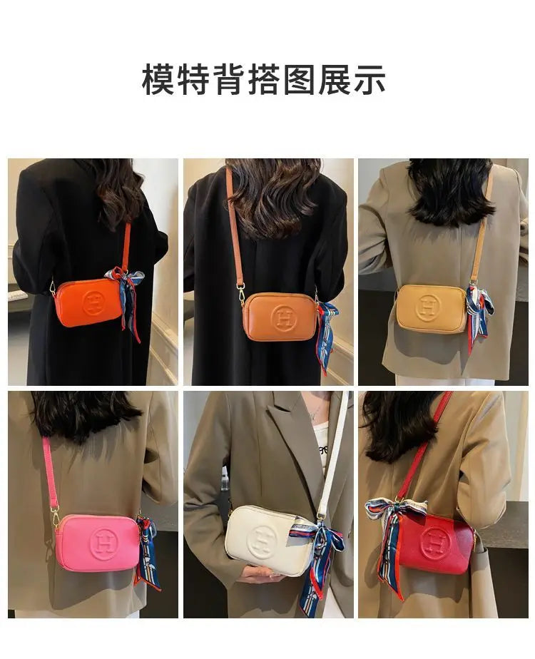 Bucket bag designer luxurious high appearance camera bag new zipper shoulder crossbody bag fashionable and versatile travel bag