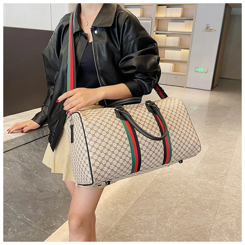 Luxury Travel Women's Bag Duffle Totes Gym Sports Fitness Business Large Capacity Casual Luggage Handbag Outdoor Weekend Bag