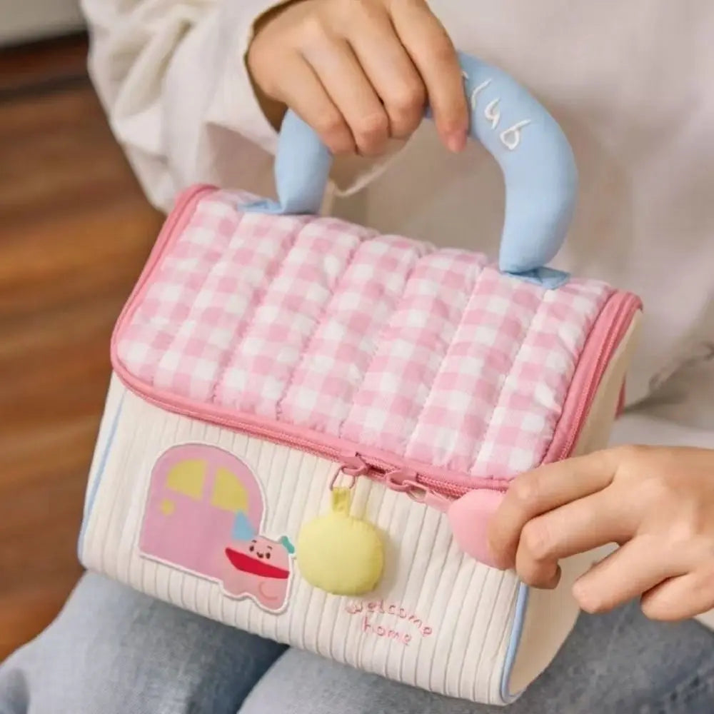 Makeup Bag Large Capacity Portable Cosmetics Storage Bag Multifunctional Handheld Cosmetic Pouch Travel Cosmetic Bags & Cases