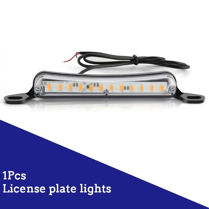 License Plate LED Light, Extremely Bright Assembly For Trailer UTV ATV Truck RV Boat