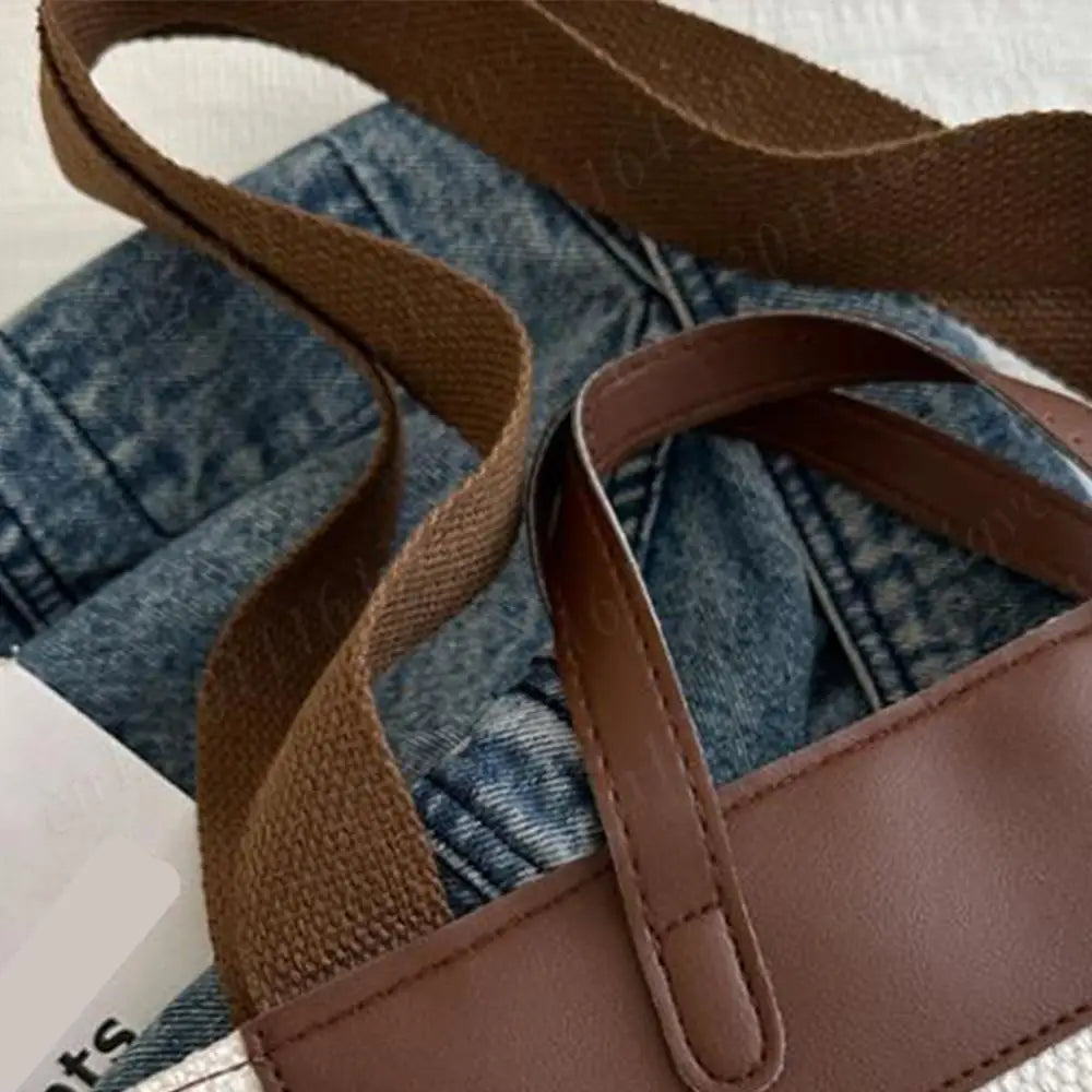 Striped Hobo Shoulder Bags Women Zipper Bucket Bags Canvas Tote Bag Simple Handbag Daily Commuting Bag Travel Top-Handle Bags