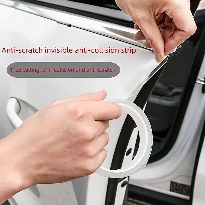 5×300cm Universal Car Door Edge Guard Protector,Anti-Collision Strip for Car Door Edge/Front and Rear Bumper/Door Sill Protector