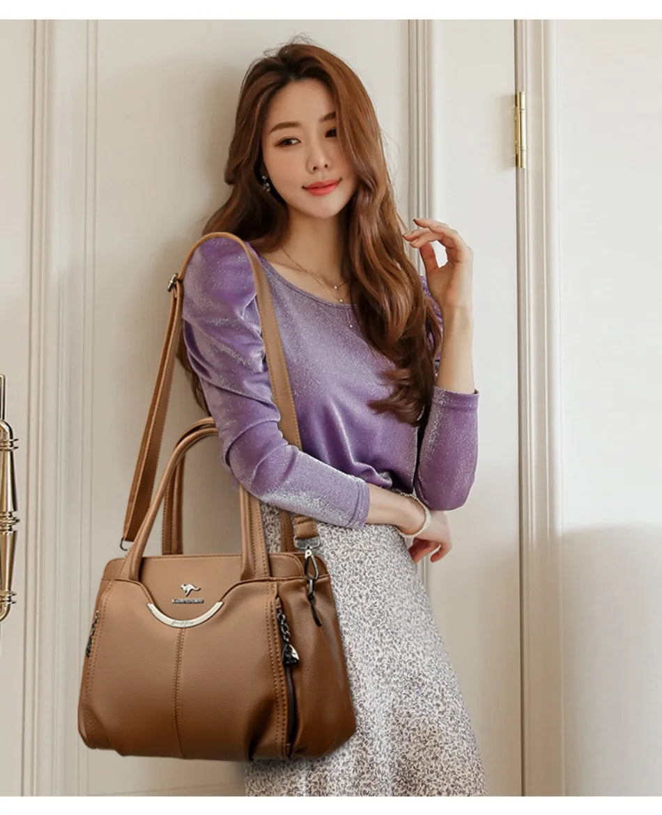 Luxury Handbags Women Bags designer Soft Leather Crossbody Bags For Women 2024 Hight Quality Shoulder Tote Handbags Sac A Main