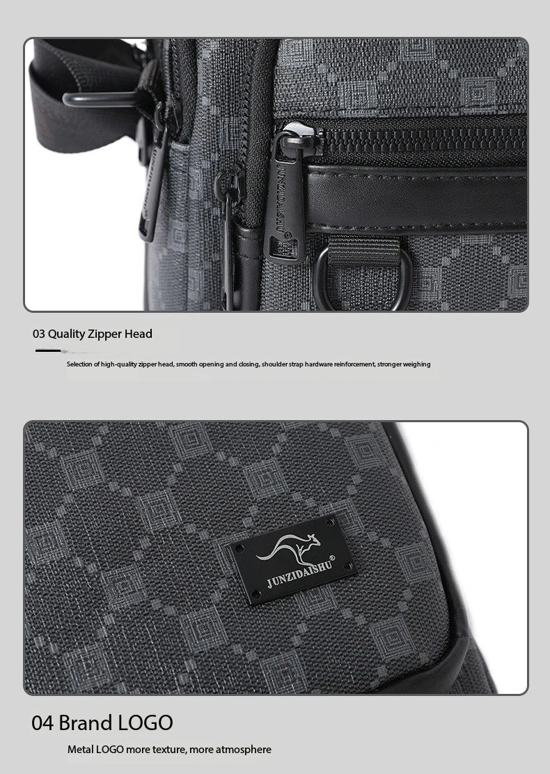 Luxury Brand Business Backpack New Men Bag High Quality Crossbody Bag Man's Handbag Shoulder Bag Multi-Functional Men Travel Bag