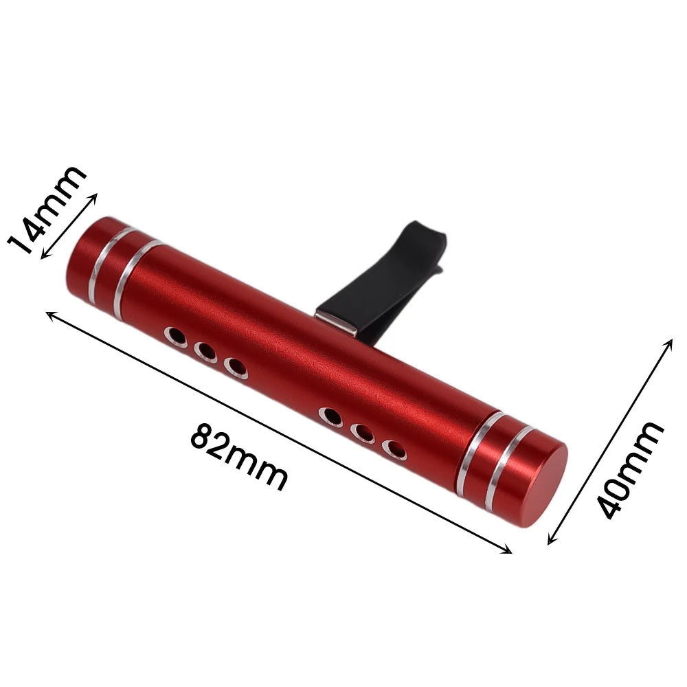 Car Vent Aroma Clip Creative Auto Diffuser Solid Perfume Decorative Accessories Multiple Scents and Colours Car Air Freshener